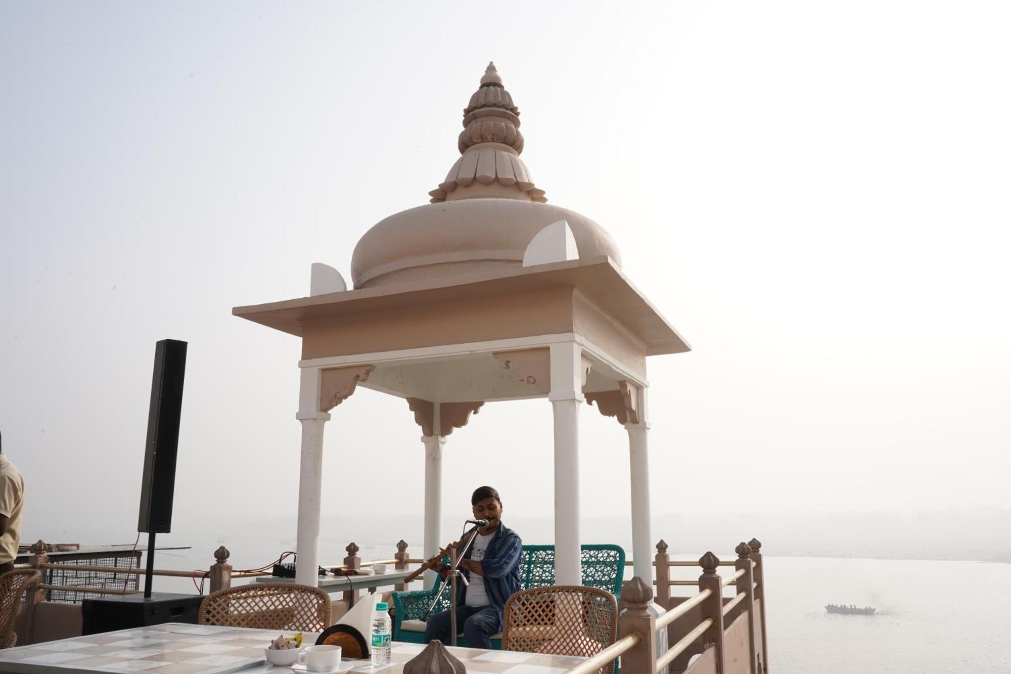 Hotel Guleria Kothi At Ganges Váránasí Exteriér fotografie