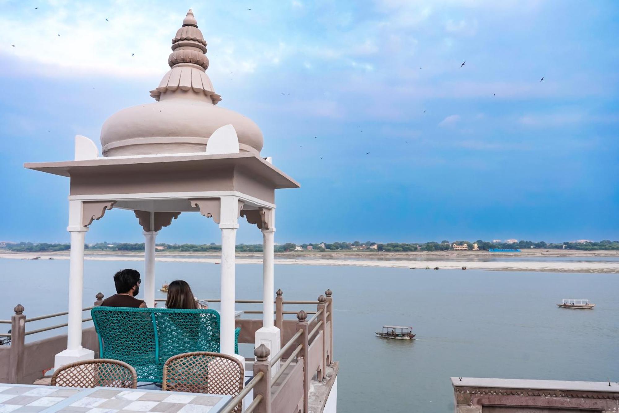Hotel Guleria Kothi At Ganges Váránasí Exteriér fotografie